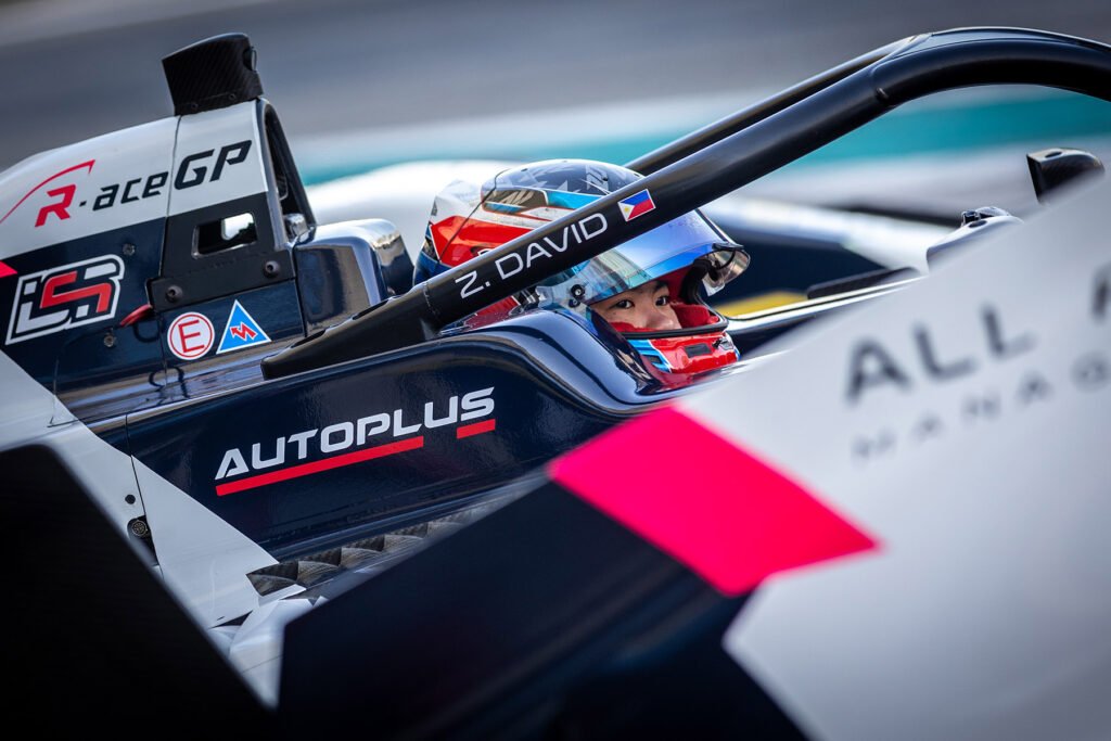 Podium finish for Zach David on Formula Regional Middle East debut at Yas Marina