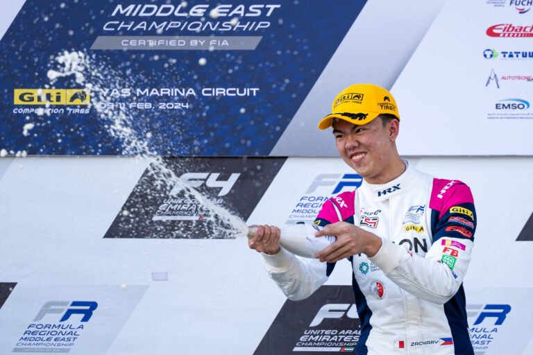 Zach David shines at Yas Marina with double FRMEC podiums