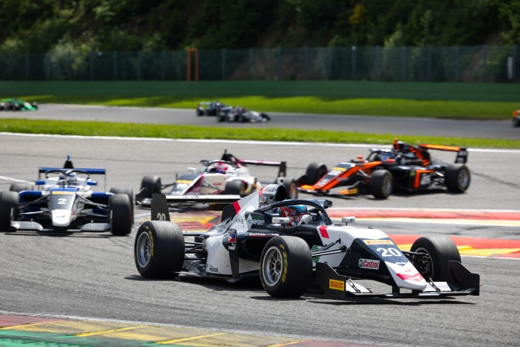 Heroic drive at Spa-Francorchamps earn Zach David maiden FRECA podium